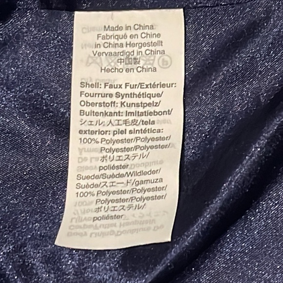 J.Crew Double-Breasted Teddy Sherpa Peacoat NWOT - Picture 6 of 7